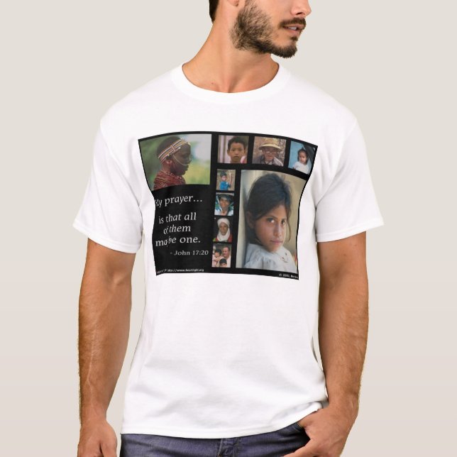 T-shirt Uni en tant qu'un (Devant)