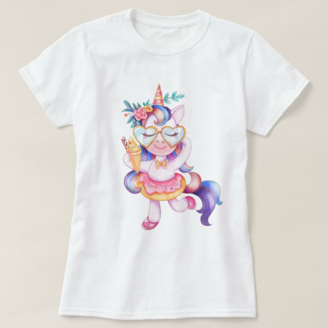 T-shirt Unicorn (Design devant)