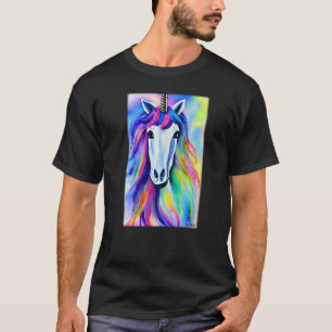 T-shirt Unicorn Arc en Ciel magique Conte de fées Fabrique