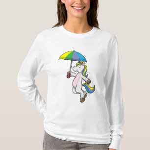 T-shirt Unicorn avec Umbrella