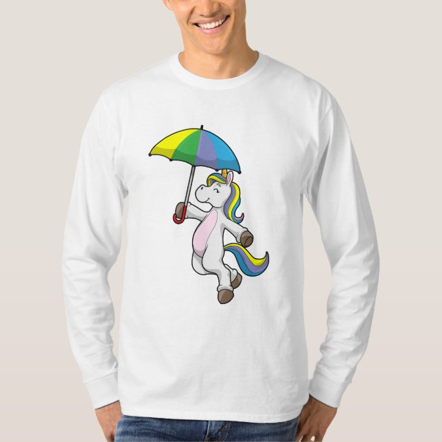 T-shirt Unicorn avec Umbrella (Devant)