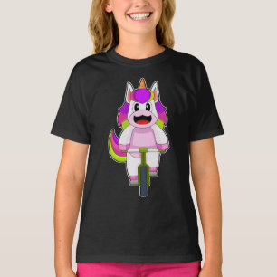 T-shirt Unicorn Bicycle