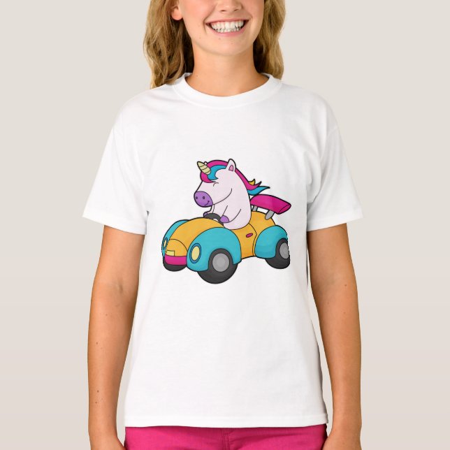 T-shirt Unicorn Car (Devant)