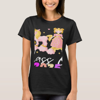 T-shirt Unicorn class of 2035 grow with me