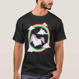 T-shirt Unicorn Enthousiaste Rainbow Magical Legendaire Cr