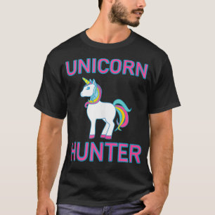 T-shirt Unicorn Hunter Rainbow Myth Fairytale Unicorn Colo