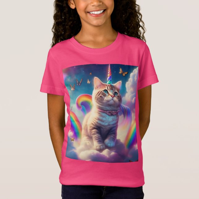 T-Shirt Unicorn Kitty (Devant)