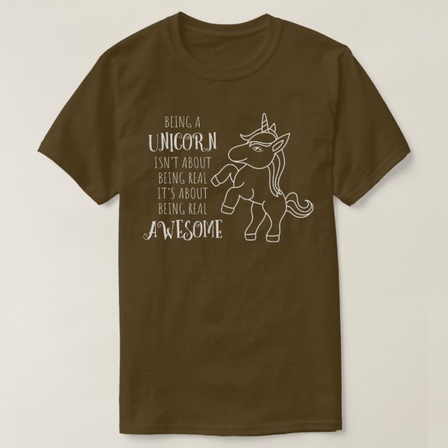 T-shirt Unicorn Lover Idée cadeau Etre Vraiment génial (Design devant)