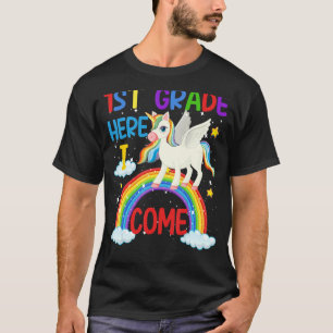T-shirt Unicorn Magic 1ère Année Je Reviens À L'École