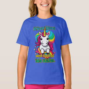 T-shirt Unicorn Magic : 'Baisers et Voeux de Fée' Tee
