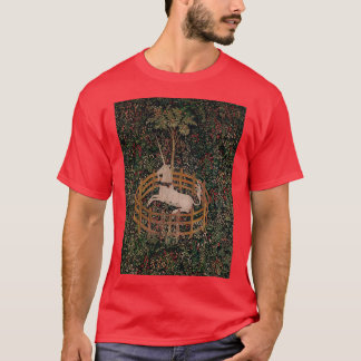 T-shirt Unicorn Magique Animal Art Médiéval