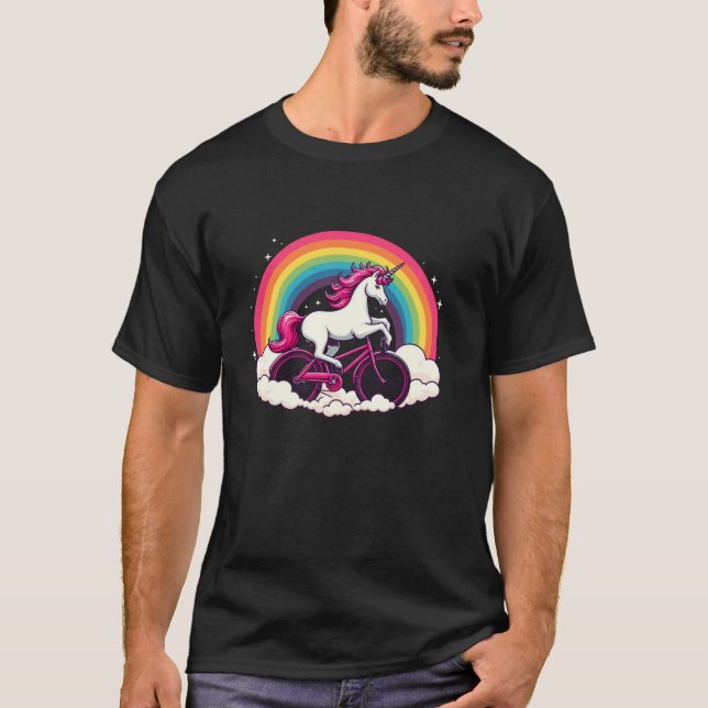 T-shirt Unicorn Mermaid équitation Monster Truck Anniversa (Devant)