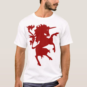 T-shirt Unicorn Rampant