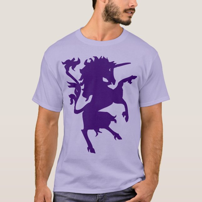 T-shirt Unicorn Rampant (Devant)