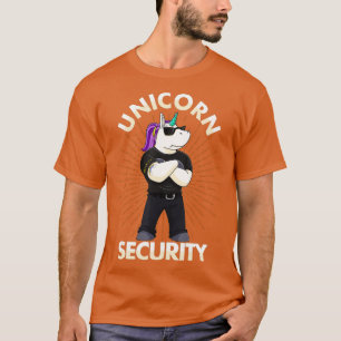 T-shirt Unicorn Sécurité Anniversaire Hommes garçons Papa 