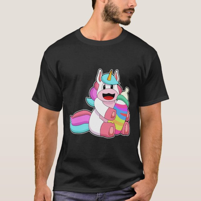 T-shirt Unicorn with Baby bottle.PNG (Devant)