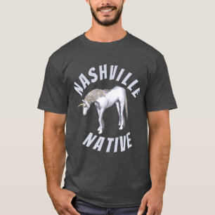 T-shirt Unicorne autochtone de Nashville