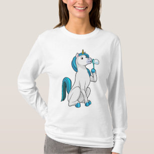 T-shirt Unicorne avec bulles de savon