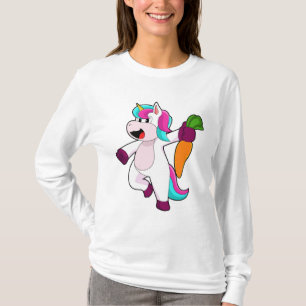 T-shirt Unicorne avec carotte