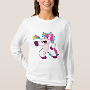 T-shirt Unicorne avec étoile