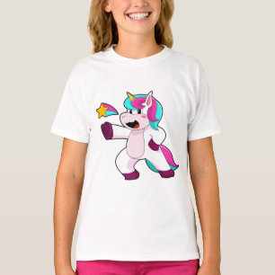 T-shirt Unicorne avec étoile