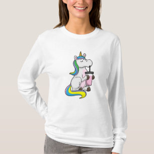 T-shirt Unicorne avec thé bulle