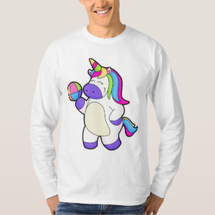T-shirt Unicorne avec volleyball