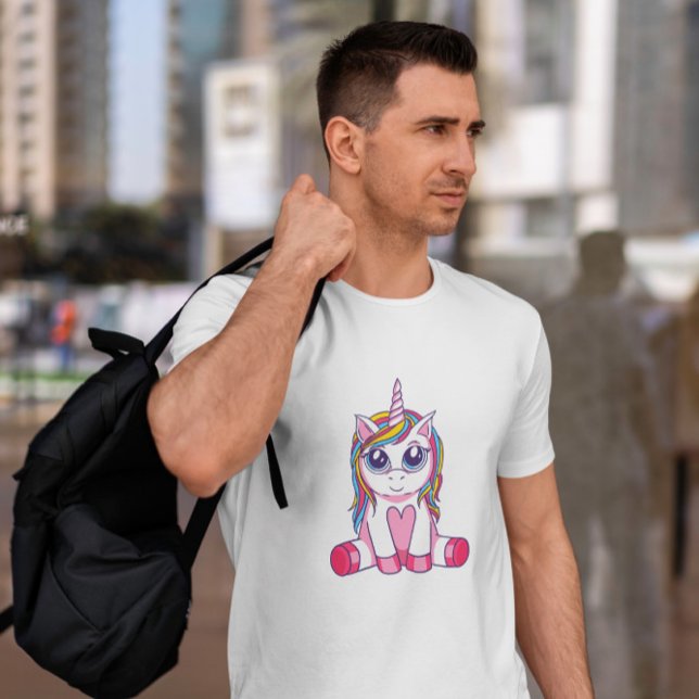 T-shirt Unicorne Big Eyed (Créateur téléchargé)