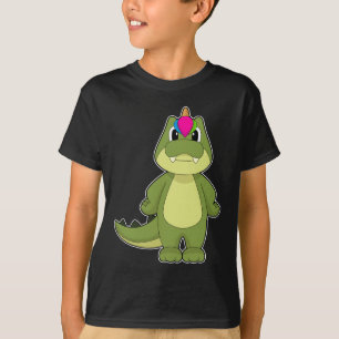 T-shirt Unicorne de crocodile
