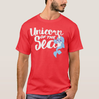 T-shirt Unicorne de la mer humour narval