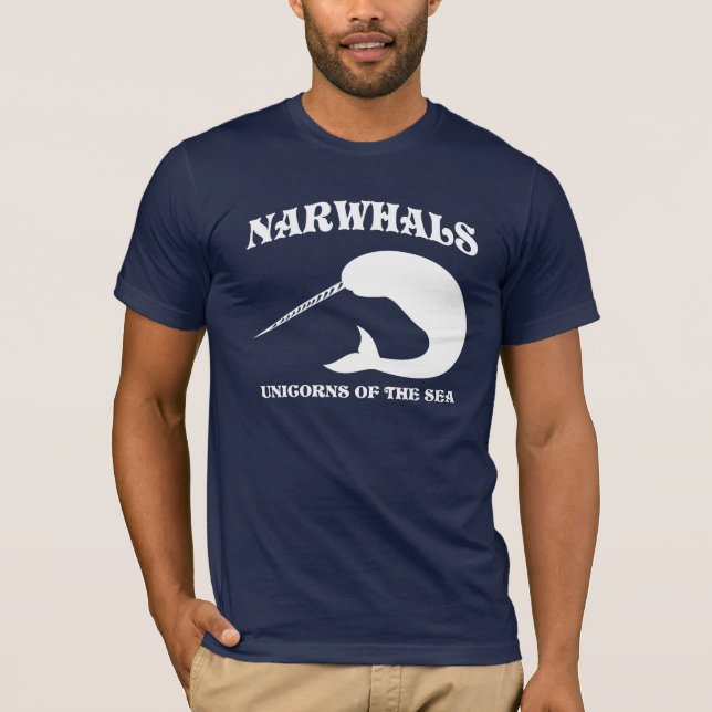 T-shirt Unicorne de Narwhals (Devant)