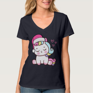 T-shirt Unicorne de Noël