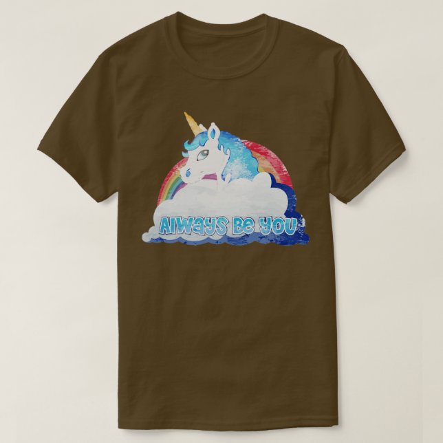 T-shirt Unicorne du renseignement central (Design devant)