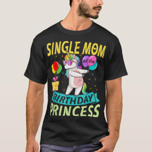 T-shirt Unicorne Flossing Single Maman Du Prince Anniversa