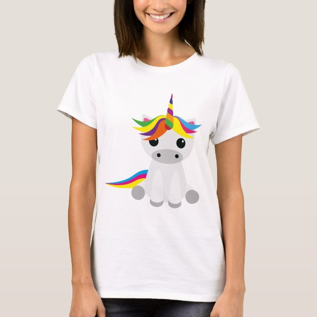 T-shirt Unicorne graphique (Devant)
