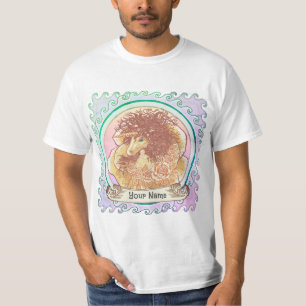 T-shirt Unicorne Lady Jaune