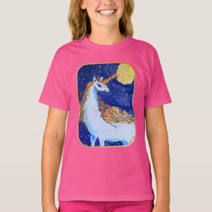 T-shirt Unicorne "L'art des enfants"