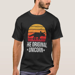 T-shirt Unicorne Originale Pour Un Ventilateur Tricératops