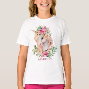 T-shirt Unicorne personnalisée