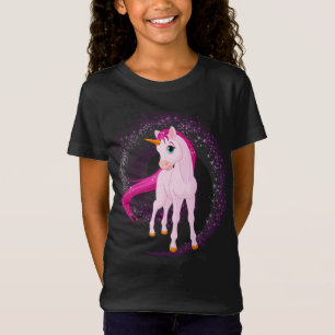 T-shirt Unicorne rose - Cadeau d'anniversaire pers