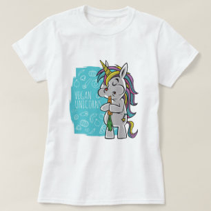 T-shirt Unicornes de Vegan