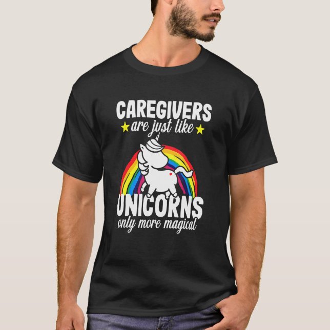 T-shirt Unicorns Aide de carrière Appréciation Femmes (Devant)