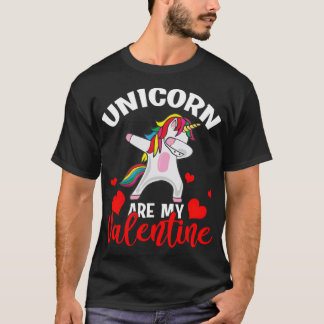 T-shirt Unicorns est mon animal Valentine Funny Valentines