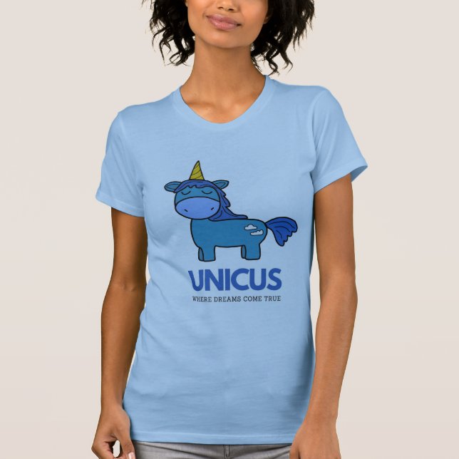 T-shirt Unicus coupé pour femmes (Devant)