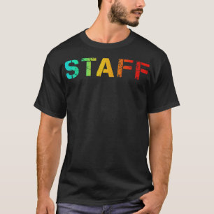 T-shirt Uniforme du personnel Office personnalisé