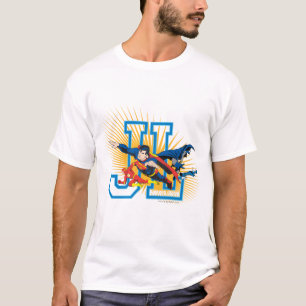 T-shirt Union des héros de la Ligue de Justice