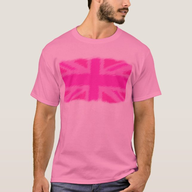 T-shirt Union Jack BRITANNIQUE gai (Devant)