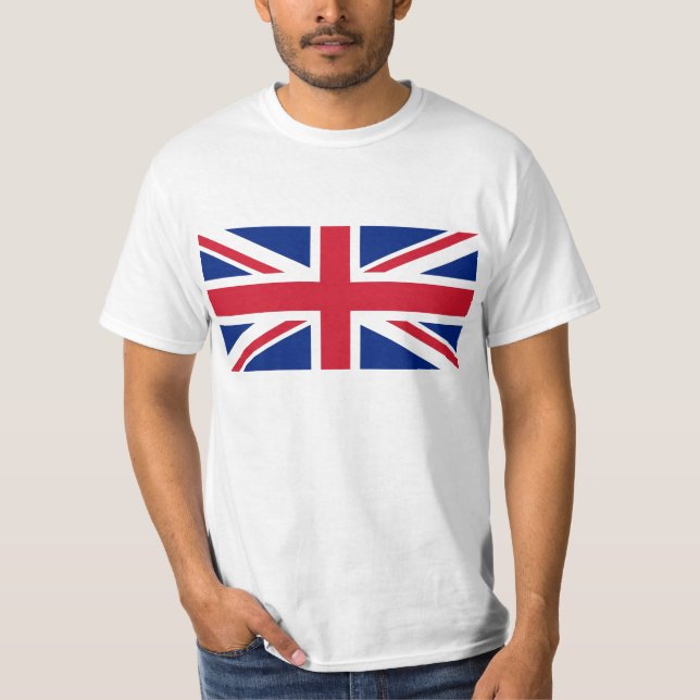 T-shirt Union Jack : Drapeau du Royaume-Uni (Devant)