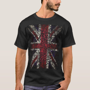 T-shirt Union Jack en détresse