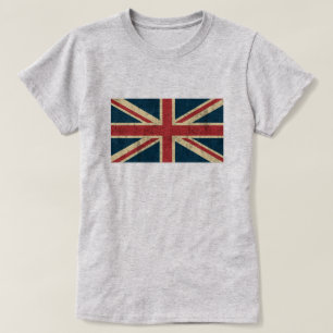 T-shirt Union Jack en détresse